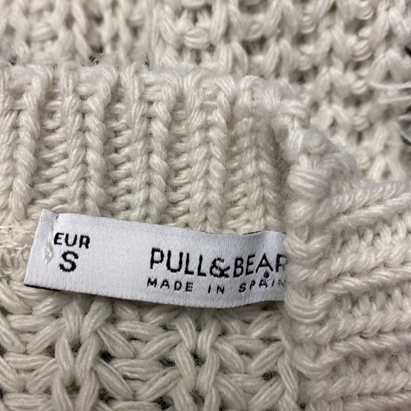 Pull&Bear Fringe Detail Chevron Sweater - Picture 14 of 14